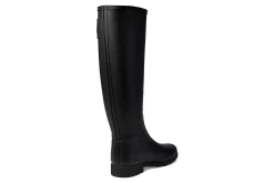 Botas De Agua Refined Tall Gears On Eyelet Buckle Black