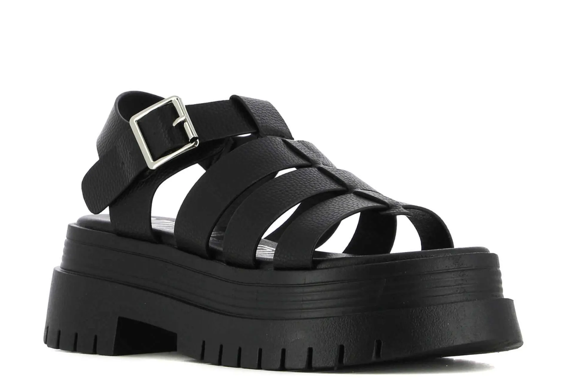 Sandalias De Plataforma Sort