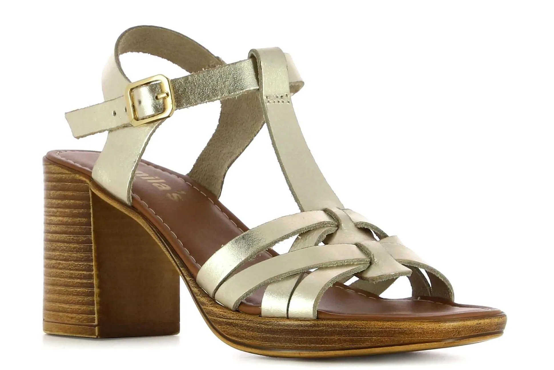 Sandalias De Tacon Adelia