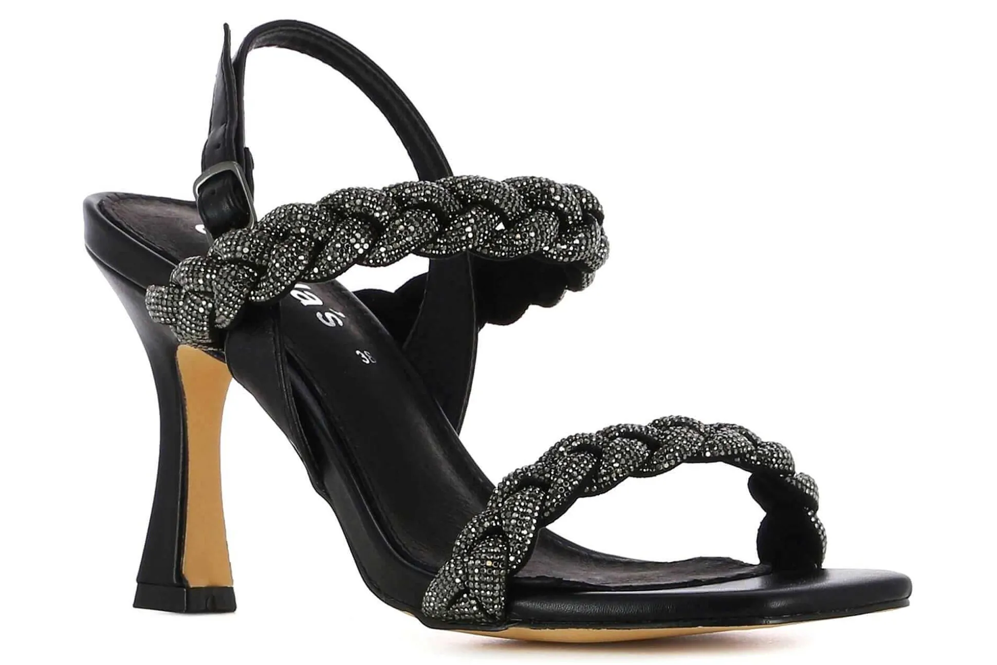 Sandalias De Tacon Amatista