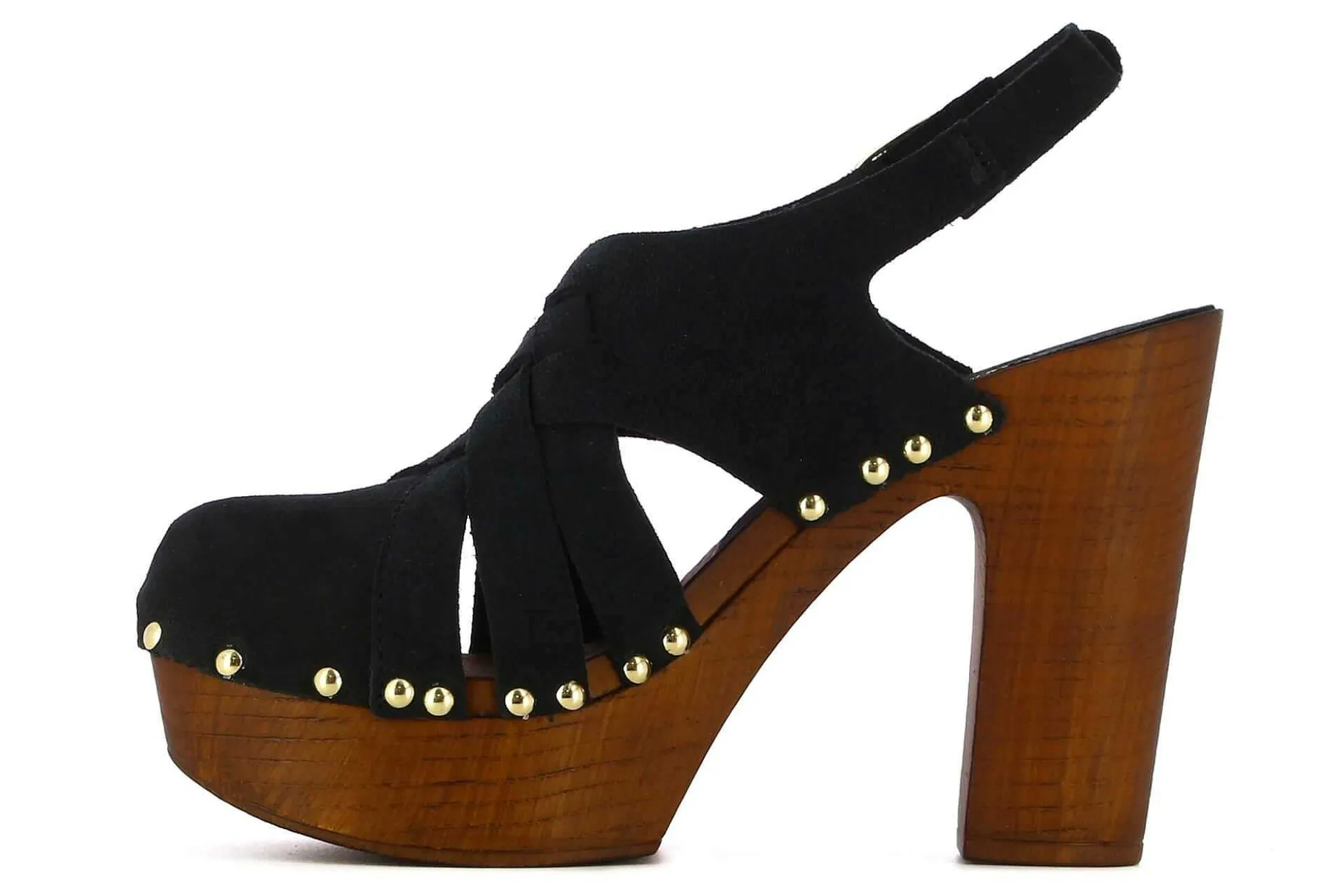 Sandalias De Tacon Malvarrosa