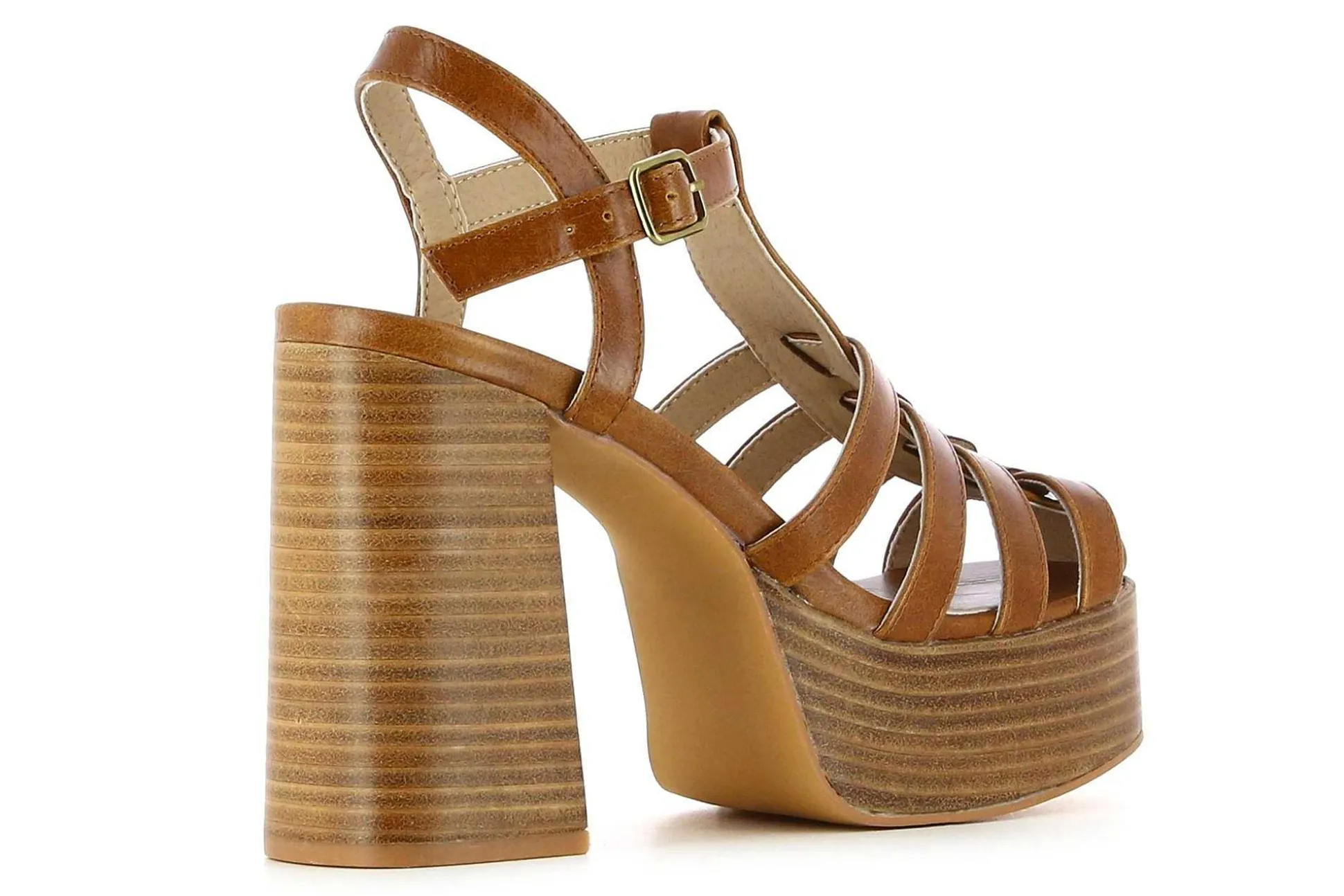 Sandalias De Tacon Sonia