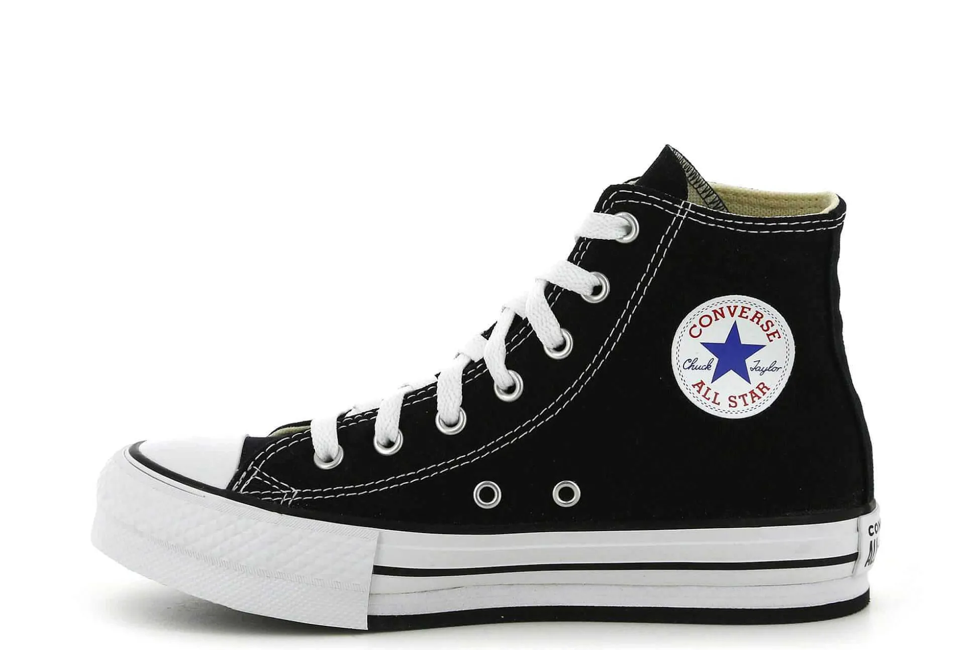 Zapatillas Con Cordones 272855C/001 Black White Black